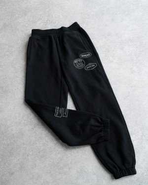 1/1 Sample Room Mercier 1/1 Printed Badge Jogger Small Dama Negrii | QD41-295