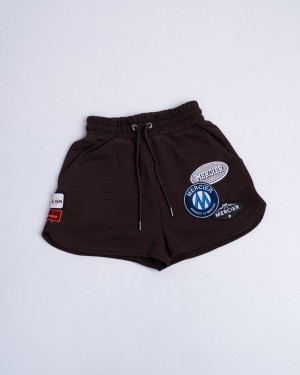 1/1 Sample Room Mercier OG Badge Shorts Dama Ciocolata | GO03-301