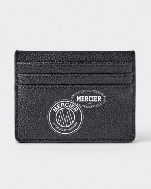 Accesorii Mercier Badge Cardholder Barbati Negrii | PI18-134