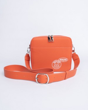 Accesorii Mercier OG Badge Messenger Bag Exclusive Barbati Portocalii | PQ17-057