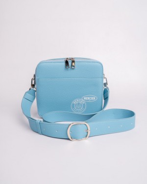 Accesorii Mercier OG Badge Messenger Bag Exclusive Barbati Albastri | UC62-864