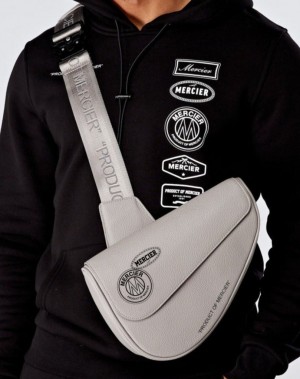 Accesorii Mercier Saddle Bag Barbati Gri | LS19-891