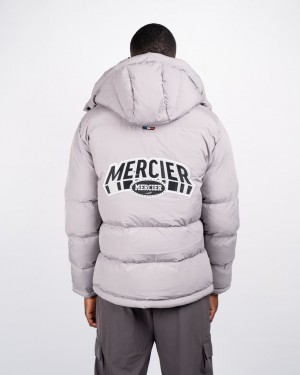 Geci Mercier Court Puffer Jacket Barbati Gri | KX17-864