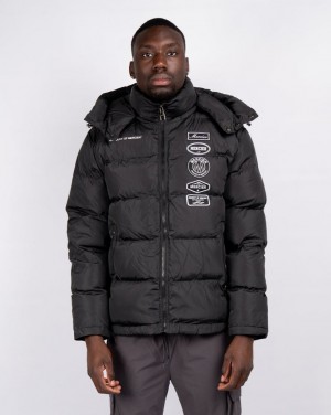 Geci Mercier Mono Hibrid Jacket Barbati Negrii | RD12-449