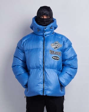 Geci Mercier World Jacket Barbati Albastri | IA61-264