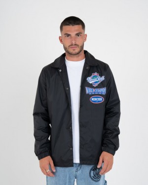 Geci Mercier World Jacket Barbati Negrii | XE73-582