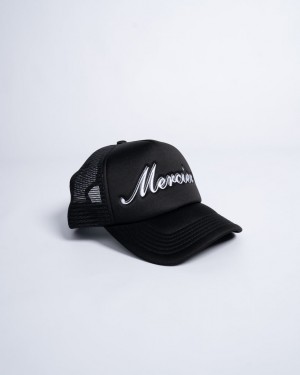 Headwear Mercier Signature Foam Trucker Barbati Negrii | GO99-965