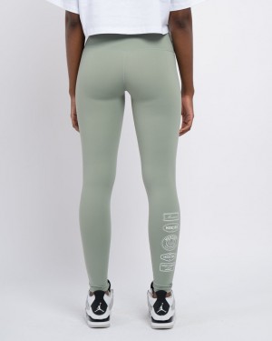 Joggeri Mercier 2.0 Leggings Dama Verzi | RG34-053