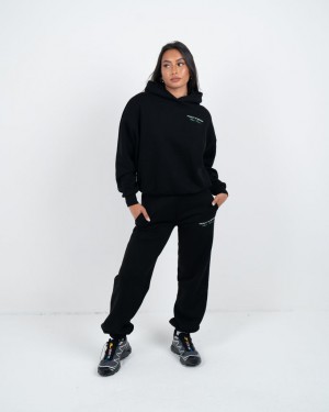 Joggeri Mercier Relaxed Fit Dama Negrii Verzi | YW58-061