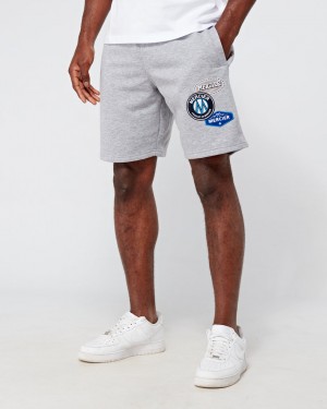 Pantaloni Scurti Mercier OG Badge Barbati Gri | ZR96-020