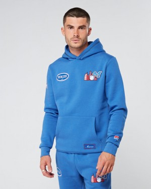 Treninguri Mercier Empire Hoodie Barbati Albastri | EP68-465
