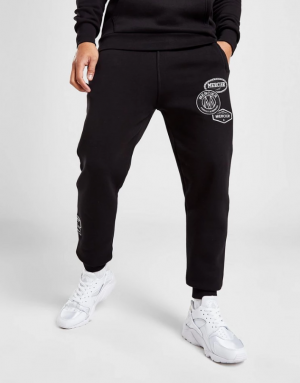 Treninguri Mercier Mono Badge Joggeri Barbati Negrii | UW26-038
