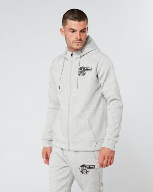 Treninguri Mercier M-tec Zip Top Barbati Gri | CC36-089