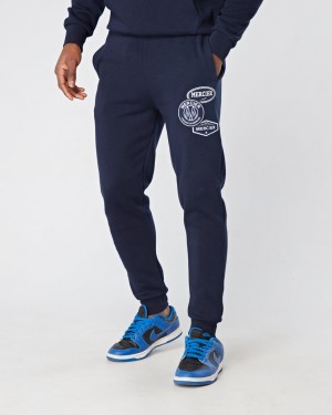 Treninguri Mercier Og Tonal Badge Jogger Barbati Bleumarin | BA41-118