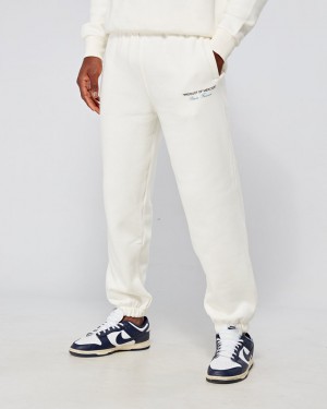 Treninguri Mercier Product Of Joggeri Barbati Albi | PT38-229