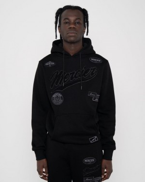 Treninguri Mercier Teams Badge Hoodie Barbati Negrii | KZ93-361