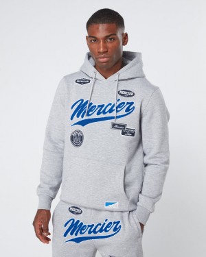 Treninguri Mercier Teams Badge Hoodie Barbati Gri | TG52-832