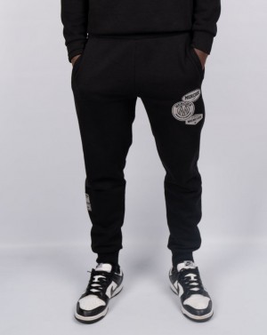 Treninguri Mercier Tonal Badge Joggeri Barbati Negrii | ES84-464