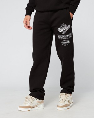 Treninguri Mercier World Joggeri Barbati Negrii | MT72-995