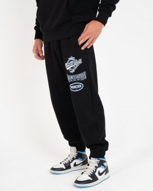 Treninguri Mercier World Joggeri Barbati Negrii Albastri | FN35-506