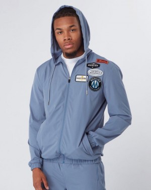 Windbreaker Mercier OG Badge Barbati Albastri | YY97-038